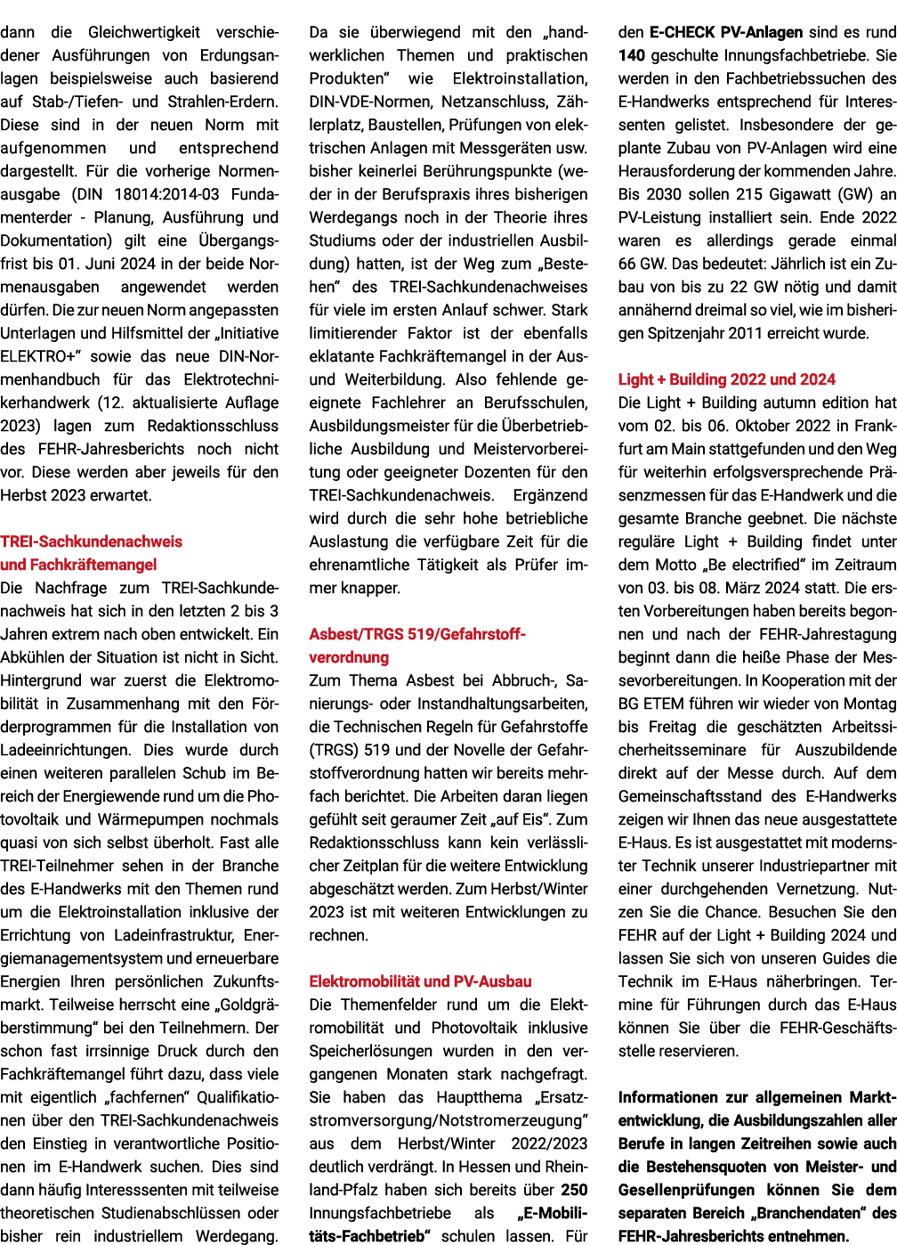 dann die Gleichwertigkeit verschiedener Ausf hrungen von Erdungsanlagen beispielsweise auch basierend auf Stab /Tiefe...